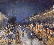 The Boulevard Monimartre at Night